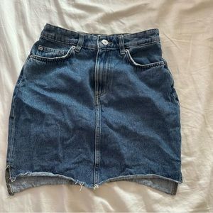 H&M Denim Mini Skirt